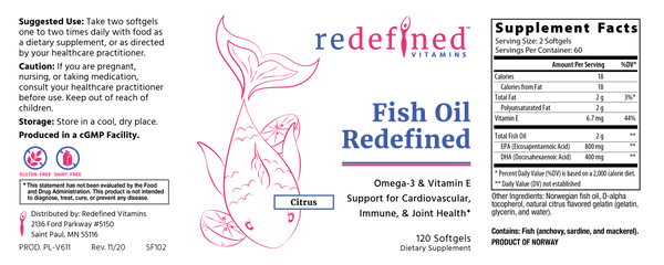Fish Oil Redefined – Redefined Vitamins
